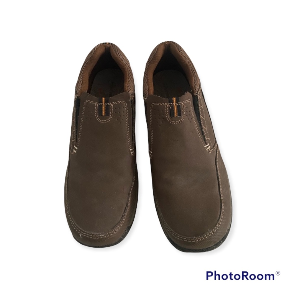 Nunn Bush Brown Slip On Shoe Size 6 Boys